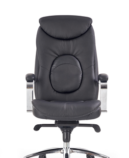 Kancelárske stoličky HALMAR Quad kancelárske kreslo s podrúčkami čierna