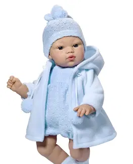 Hračky bábiky RAPPA - Realistická bábika od Asivil zo Španielska chlapček Koke 36 cm