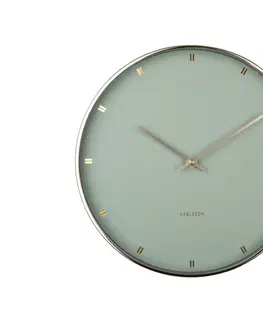 Hodiny Dizajnové nástenné hodiny KA5776GR Karlsson 27cm