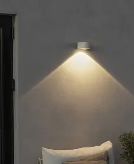 Vonkajšie nástenné svietidlá Konstsmide Vonkajšie nástenné LED Gela vyžarujúce nadol biela