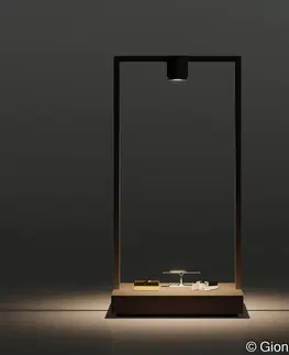 Stolové lampy Artemide Artemide Curiosity Focus nabíjateľná stolová lampa, 45 cm