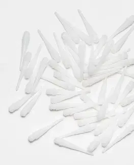 šípky Hroty na plastové šípky (Soft Tip) biele 50 ks