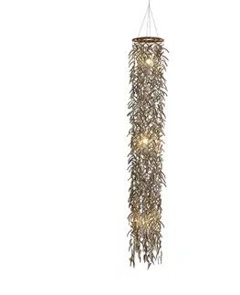Závesné svietidlá Näve Závesná lampa Kokos skutočný kokosový orech 180 cm
