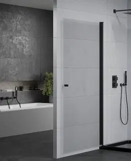 Vane MEXEN/S - Pretória sprchovací kút 100x120, transparent, čierna + sprchová vanička vrátane sifónu 852-100-120-70-00-4070B