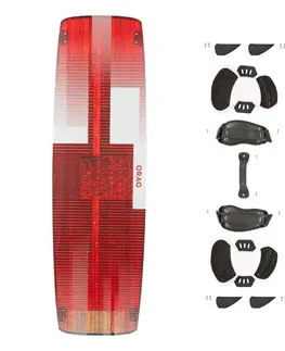 surf Karbónová doska na kitesurfing Twin Tip 500 - 154 cm
