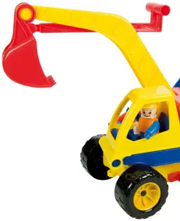 Hračky - dopravné stroje a traktory LENA - Aktívny Bager