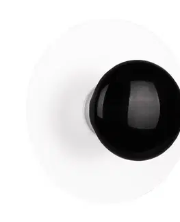 Vešiaky a háčiky na stenu Věšák jednoduchý palla 3,75cm černý