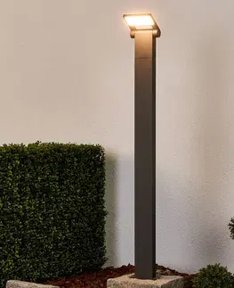 Osvetlenie príjazdovej cesty Lucande Stĺpikové LED svietidlo Marius 100 cm