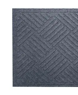 Koberce Rohož Textile K-502-2 45x75 cm šedá