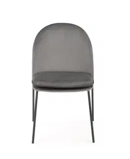 Jedálenské stoličky a kreslá Jedálenská stolička K443 Halmar Tmavo zelená
