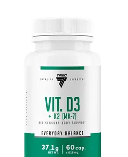 Vitamín D Vitamin D3 K2 (MK-7) - Trec Nutrition 60 kaps.