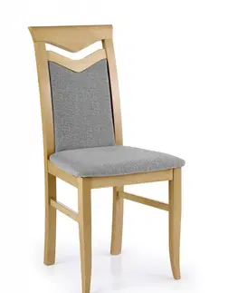 Jedálenské stoličky a kreslá Jedálenská stolička CITRONE Halmar Dub sonoma