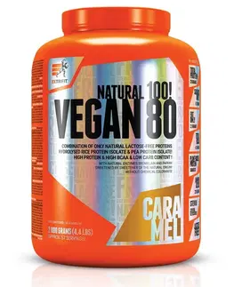 Vegánske proteíny Vegan 80 od Extrifit 2000 g Caramel