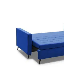 Obývačka FANDUS rohová sedačka, kovové nohy, BLUVEL 86
