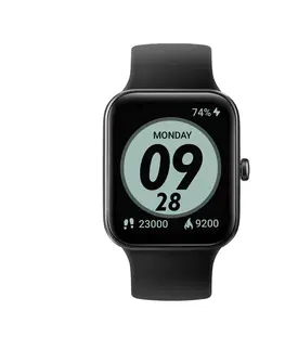 hodinky a športtestery Inteligentné športové hodinky s kardio meraním CW500 M čierne