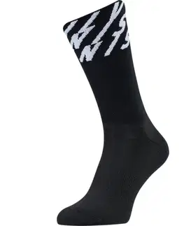 Pánské ponožky Cyklistické ponožky Silvini Oglio UA1634 black-white 36-38