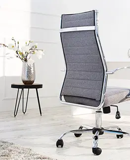 Kancelárske stoličky LuxD Kancelárska stolička Boss sivá