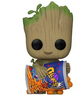 Zberateľské figúrky POP! Groot With Cheese Puffs I Am Groot (Marvel) POP-1195