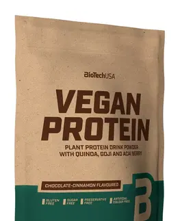 Vegánske proteíny Vegan Protein - Biotech 500 g Lieskový oriešok
