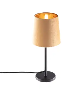 Stolove lampy Moderne tafellamp geel E27 - Lakitu