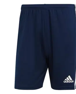 nohavice Pánske futbalové šortky Squadra námornícke modré