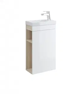 Kúpeľňový nábytok CERSANIT - SKRINKA POD UMÝVADLO SMART COMO 40 BIELA S568-022