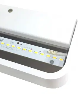 Nástenné svietidlá Pujol Iluminación Kúpeľňové nástenné svetlo Arcos s LED 30 cm chróm