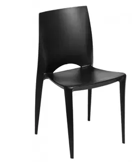 Dizajnové stoličky ArtD Jedálenská stolička Bee inšpirovaná Bellini Chair Farba: Čierna