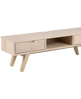 Kolekcie TV stolík Simple biely dub