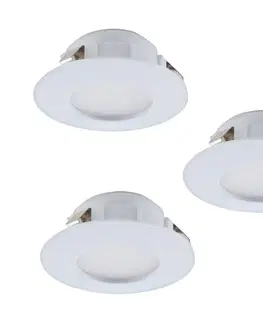 LED osvetlenie Eglo Eglo 95807 - SADA 3x LED podhľadové svietidlo PINEDA 1xLED/6W/230V 