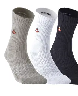 ponožky Ponožky na skateboard SK100 3 páry