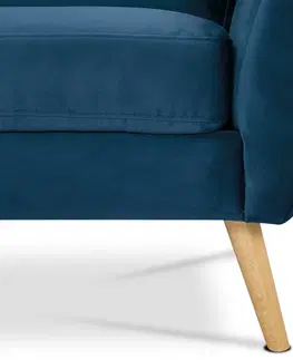 Pohovky a gauče Dvojmiestna sedačka ASB-014 Autronic Modrá