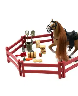 Hračky - figprky zvierat WIKY - Kôň s doplnkami Royal Breeds 17 cm