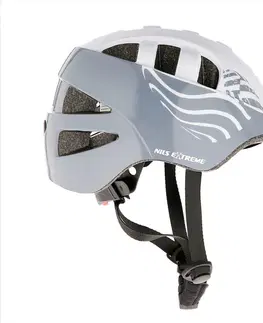 Cyklistické helmy Freestylová helma NILS Extreme MTW08 sivá