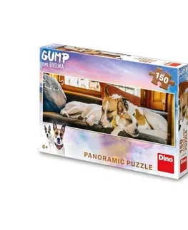 Hračky puzzle DINO - Gump Sme gaučový pár 150 panoramatické puzzle