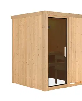 Sauny Interiérová fínska sauna 151 x 151 cm Dekorhome