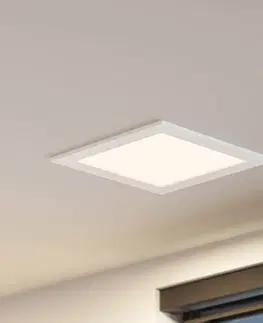 Zapustené svietidlá PRIOS Prios Helina zapustené LED, biele, 22 cm, 18 W