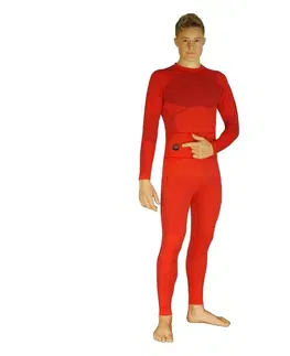 Vyhrievané nohavice Súprava vyhrievanej unisex termobielizne Glovii GX červená - M