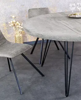 Jedálenské stoly Jedálenský stôl FILEMON Dekorhome 120x120x77 cm