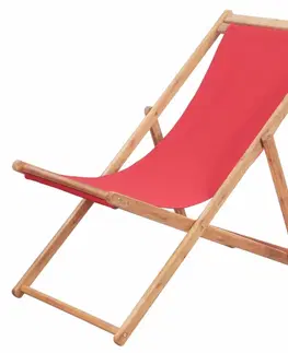 Záhradné kreslá a stoličky Skladacia plážová stolička látková Sivá