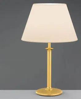 Stolové lampy Hufnagel Chincová stolná lampa Royce 44 cm krémová