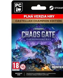 Hry na PC Warhammer 40,000: Chaos Gate - Daemonhunters (Castellan Champion Edition) [Steam]