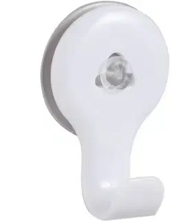 Nábytok do kúpeľne Háčik PVC na prísavku white YAPI-H1-WHT