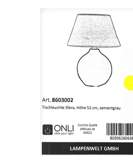 Lampy Euluna Euluna - Stolná lampa SFERA 1xE27/22W/230V 