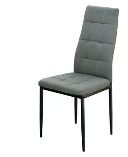 Jedálenské stoličky Jedálenská stolička KAPPA sivá
