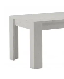 Jedálenské stoly INDIE rozkladací jedálenský stôl I-D, craft biely