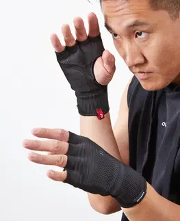 rukavice Spodné boxerské rukavice 100 čierne