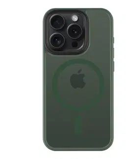 Puzdrá na mobilné telefóny Zadný kryt Tactical MagForce Hyperstealth pre Apple iPhone 15 Pro, zelená 57983115962