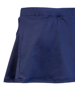 hokej Dievčenská sukňa na pozemný hokej FH500 námornícka modrá