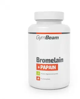 Probiotiká a tráviace enzýmy GymBeam Bromelain Papain 20 x 2,8 g bez príchute
